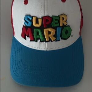 Nintendo Super Mario Kids Hat - White, Red, Blue, Green, Yellow